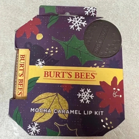 Burt's Bees Other - 2x Burt's Bees Mocha Caramel Lip Chapstick/Scrub Kit